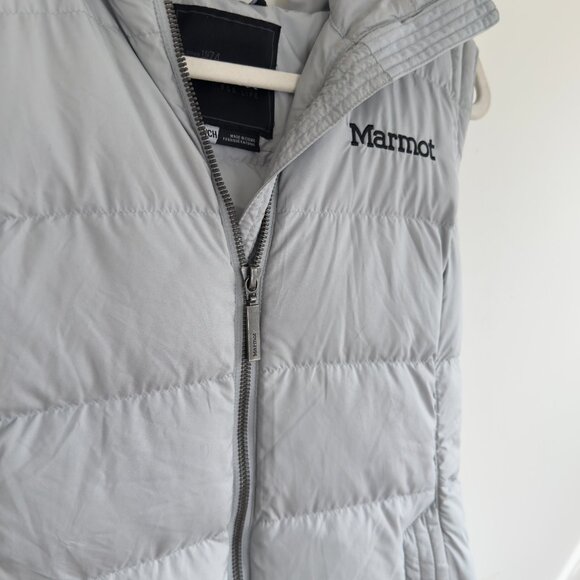 MARMOT Ithaca Down Vest Bright Steel Size Small - Picture 5 of 6